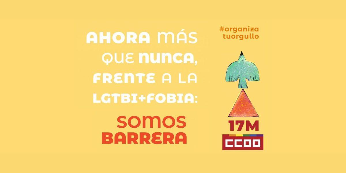 17M: da internacional contra la LGTBI+fobia