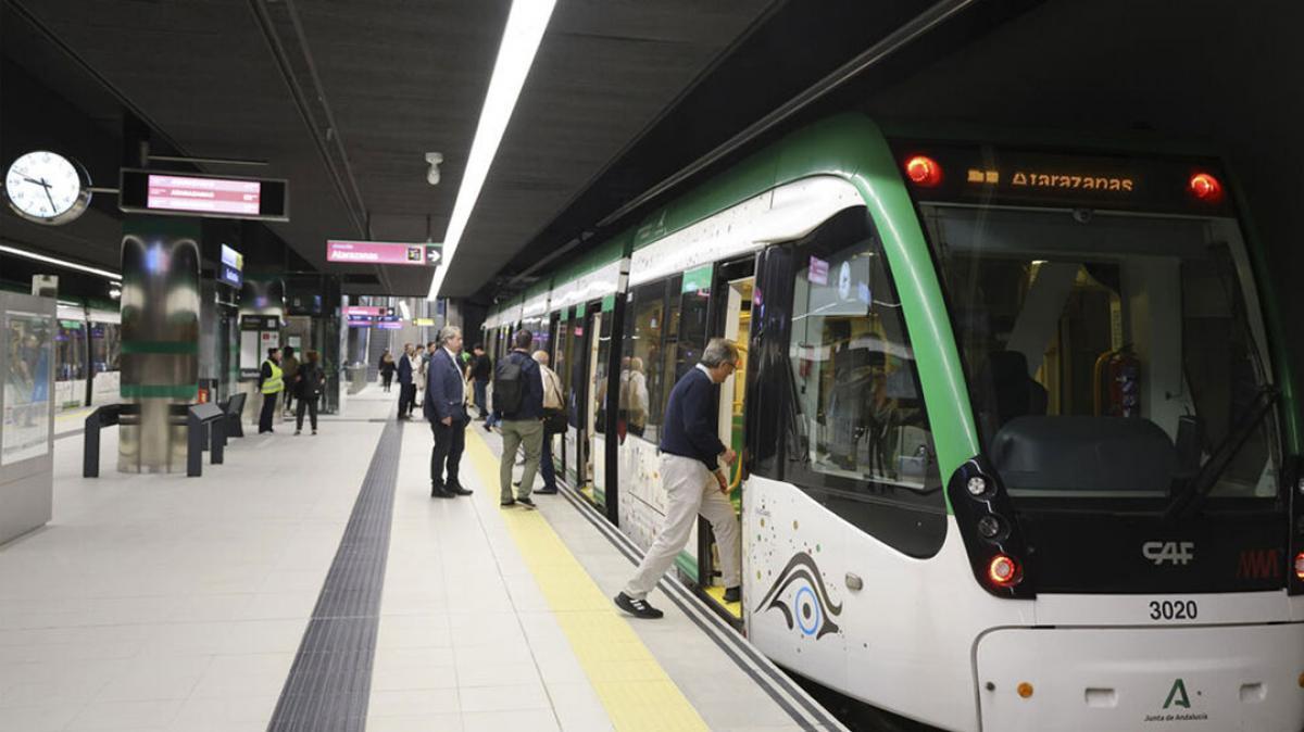 Metro de Málaga.