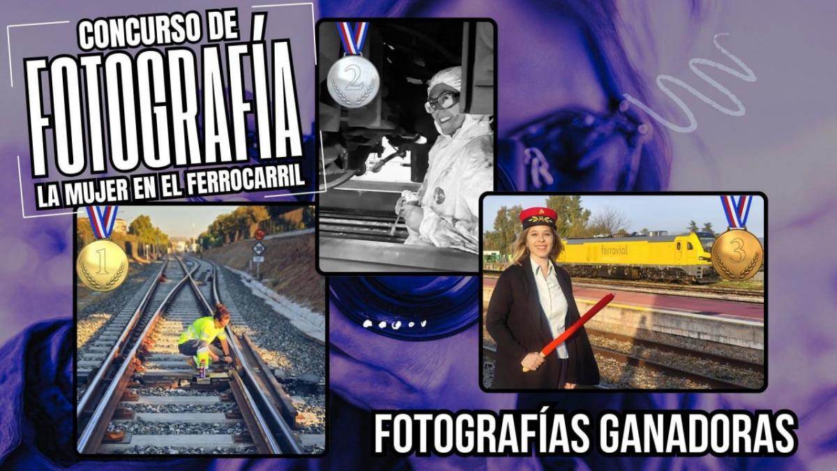 V concurso de fotografía "La Mujer en el Ferrocarril"