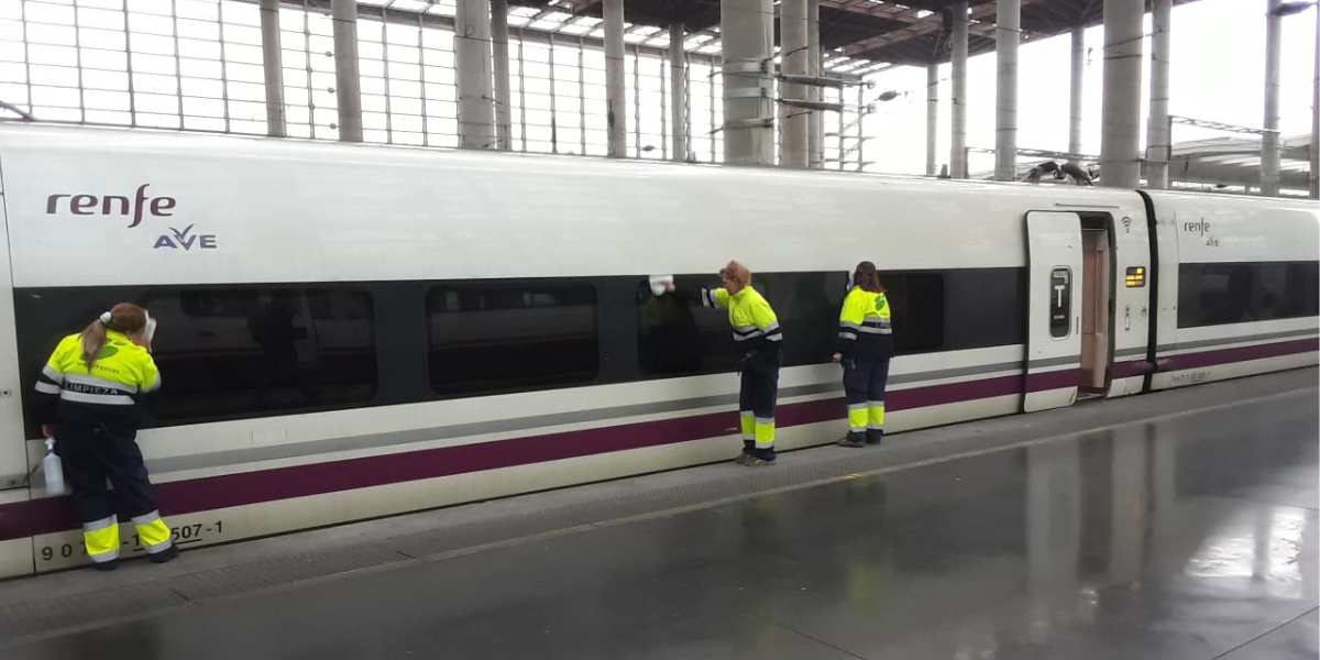 Macro contrato limpieza Grupo Renfe