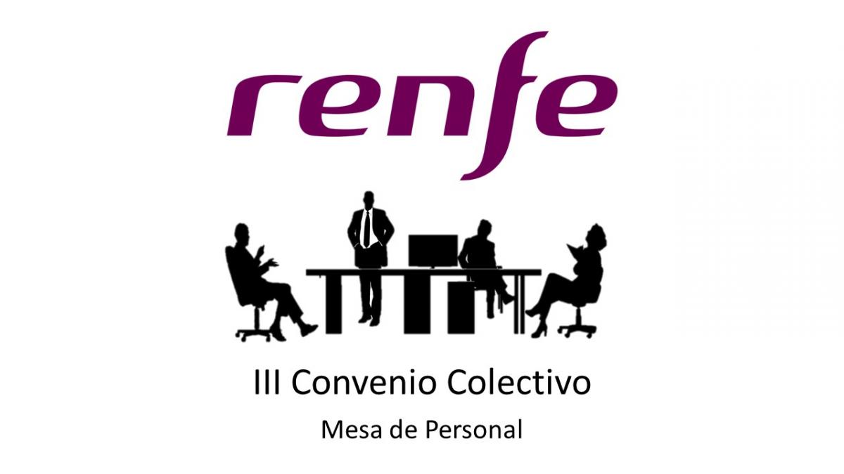 mesa personal III CC Grupo Renfe