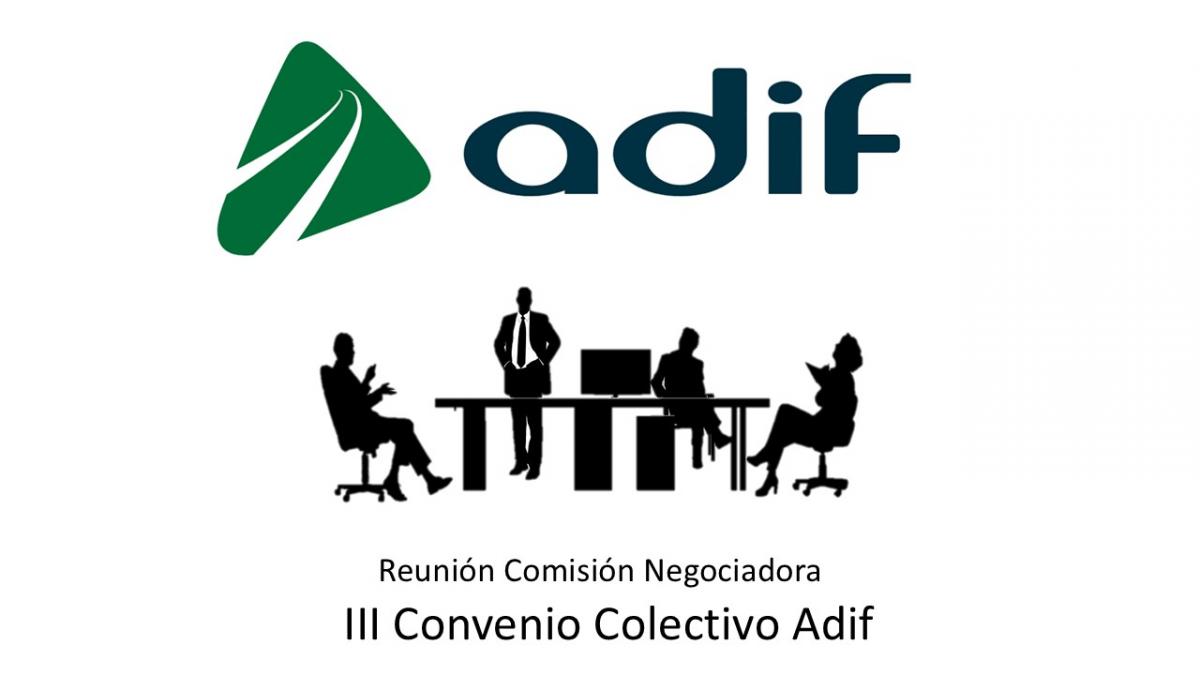 Reunin de la Comisin Negociadora del III Convenio Colectivo de Adif.