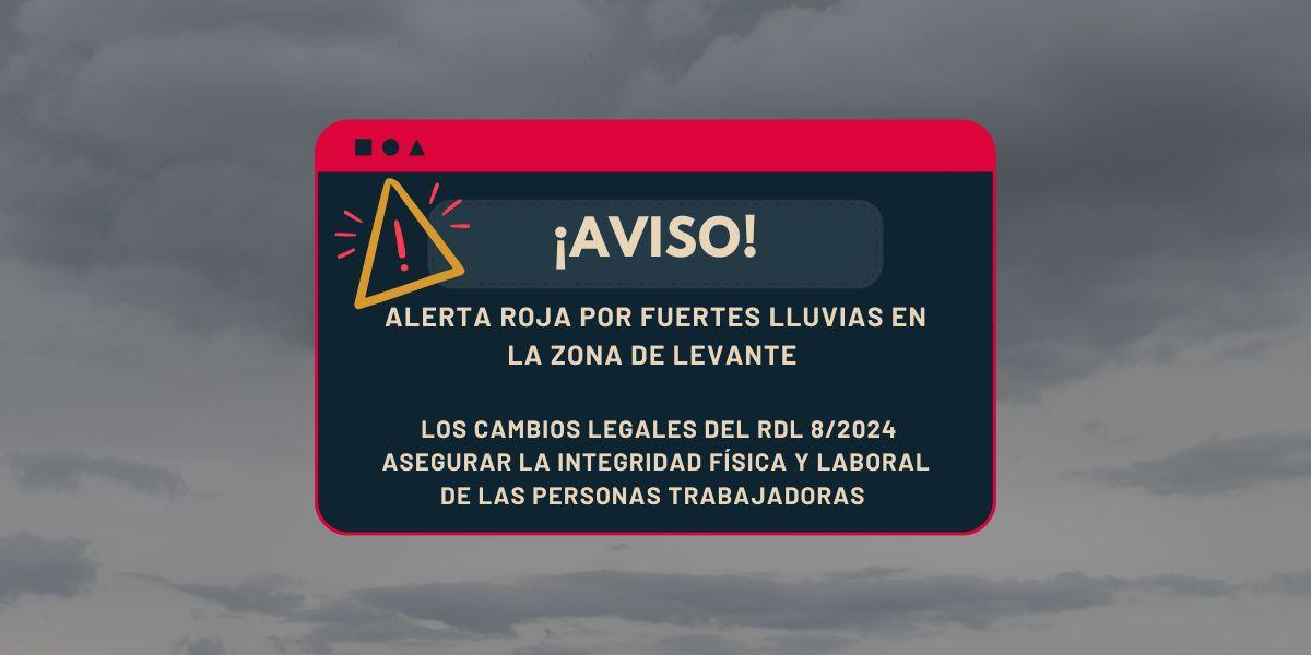 Alerta Roja Levante
