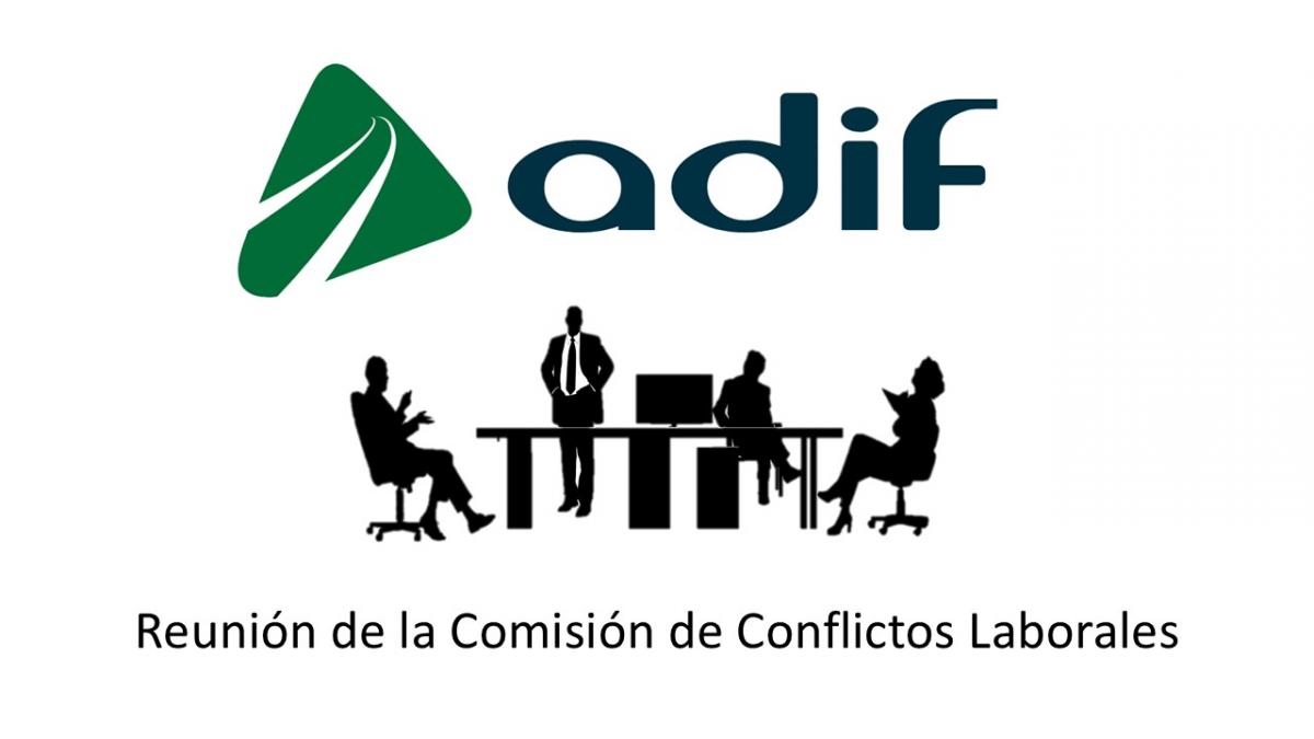 Reunión de la Comisión de Conflictos Laborales de Adif.