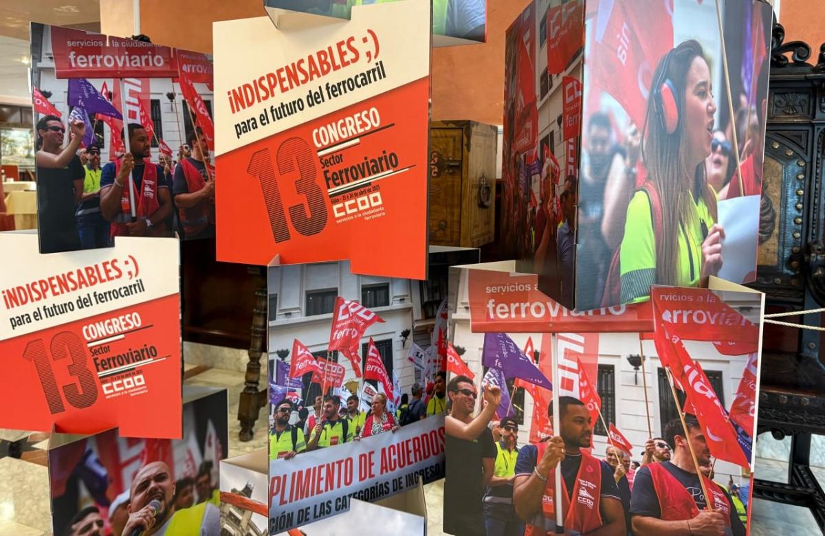 13 Congreso del Sector Ferroviario de CCOO